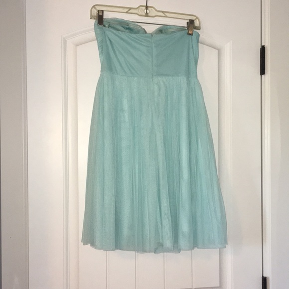 Short Baby Blue Dress - Picture 2 of 2